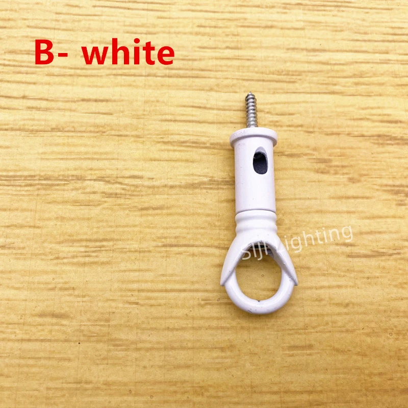 Description Picture 6 of itemCeiling Plate Hook Hardware Zinc Alloy Hook Restaurant Bar Ceiling Rose M10 Ring For led Ceiling Light Closed Hook Opening Rings