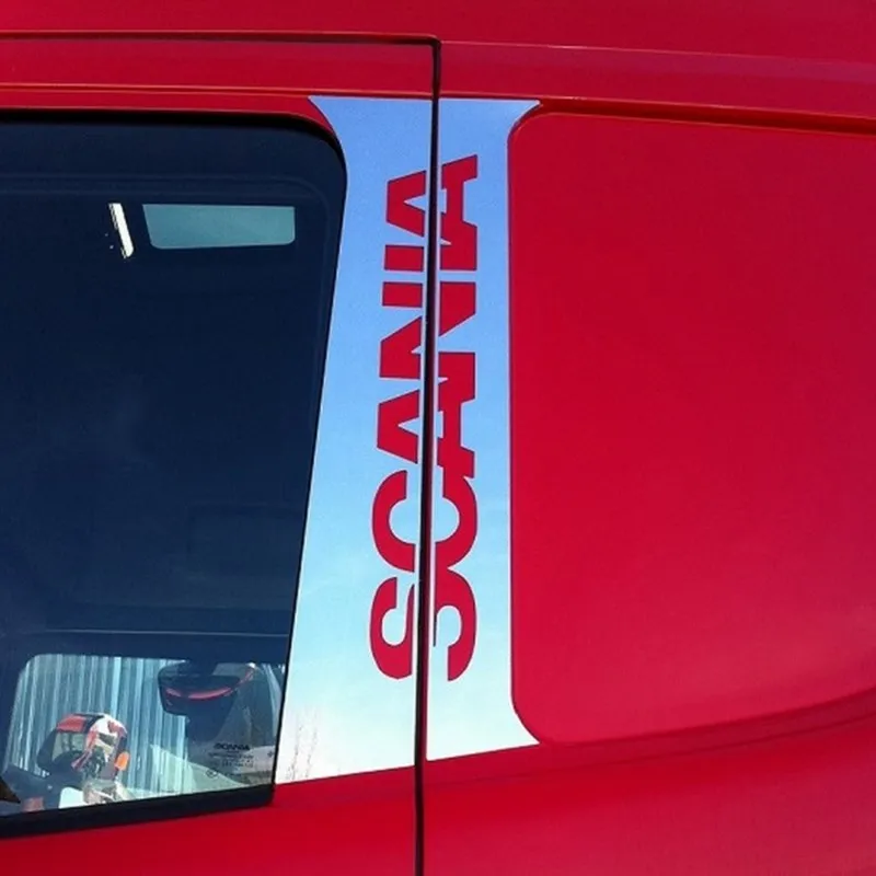 Scania-Door Pillar Chrome WN Inox WNSC155