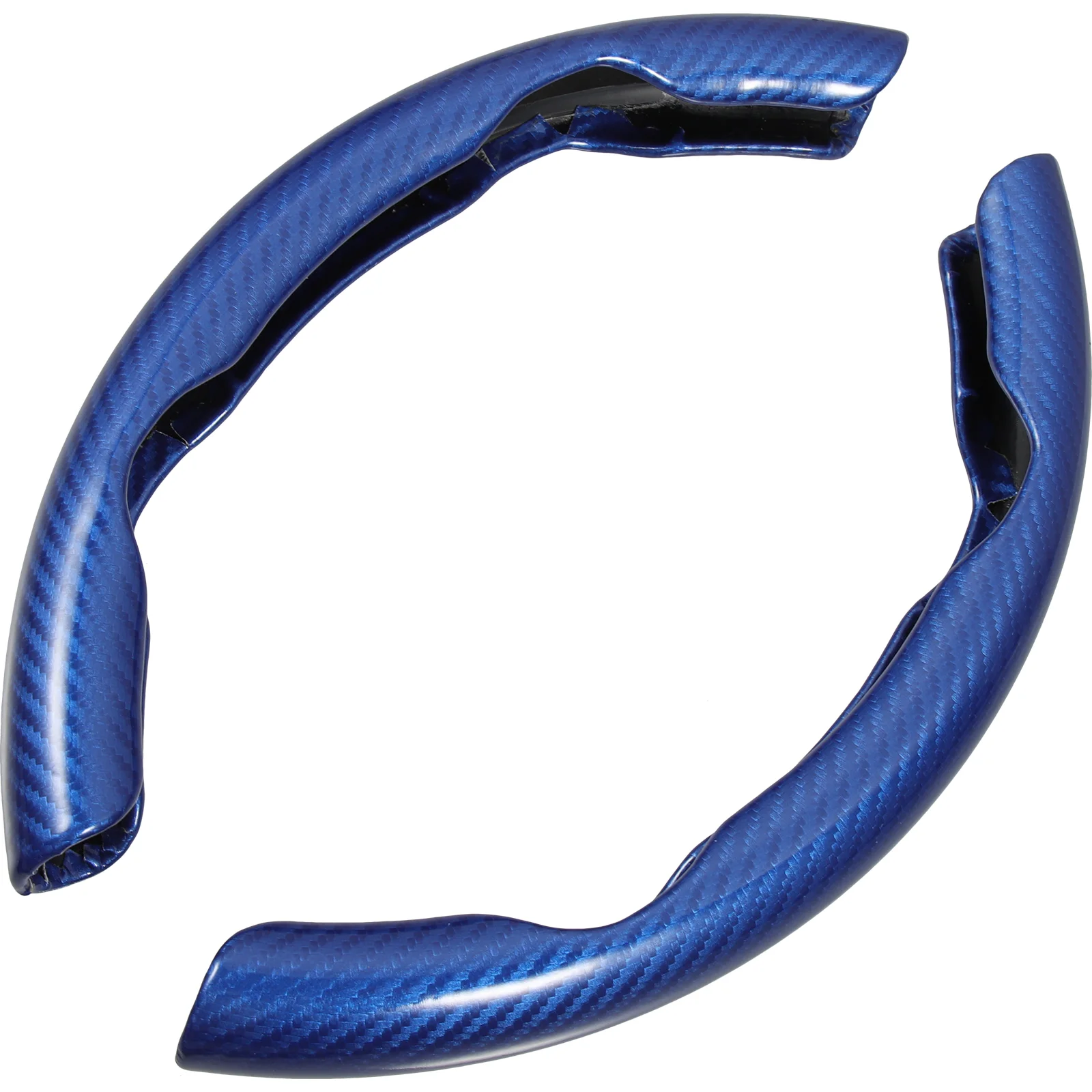 

Card Sleeves Steering Wheel Grip Non-slip Blue Accessories for Women Cover Carbon Fiber Covers Miss