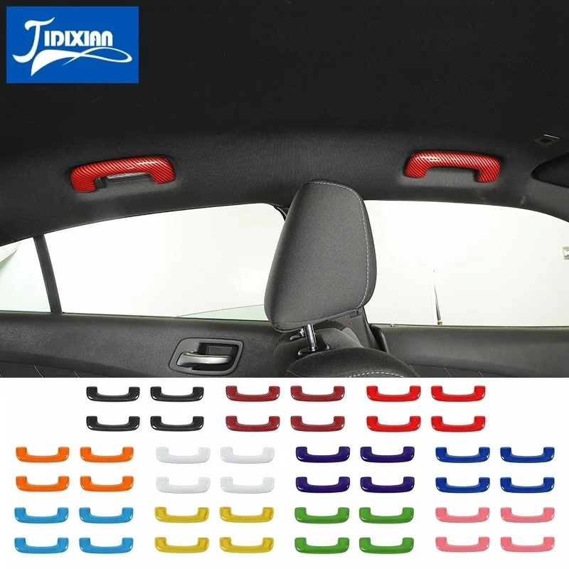 JIDIXIANABSCarInnerRoofTopGrabHandleDecorationCoverforDodgeCharger201120122013.jpg