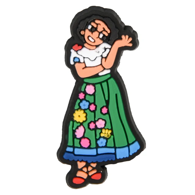 Hot Sale Movie Characters Croc Shoe Charms Women Men Clog Shoes Decorations Gesture Finger-guessing Game Bracelet Accessories p6237