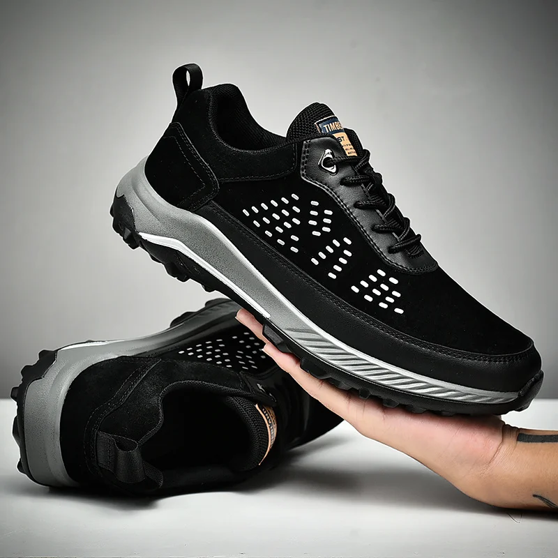 Men Mens Trainers Running Walking Shoes Lightweight Sports Outdoor Slip Comfy_voghion.com