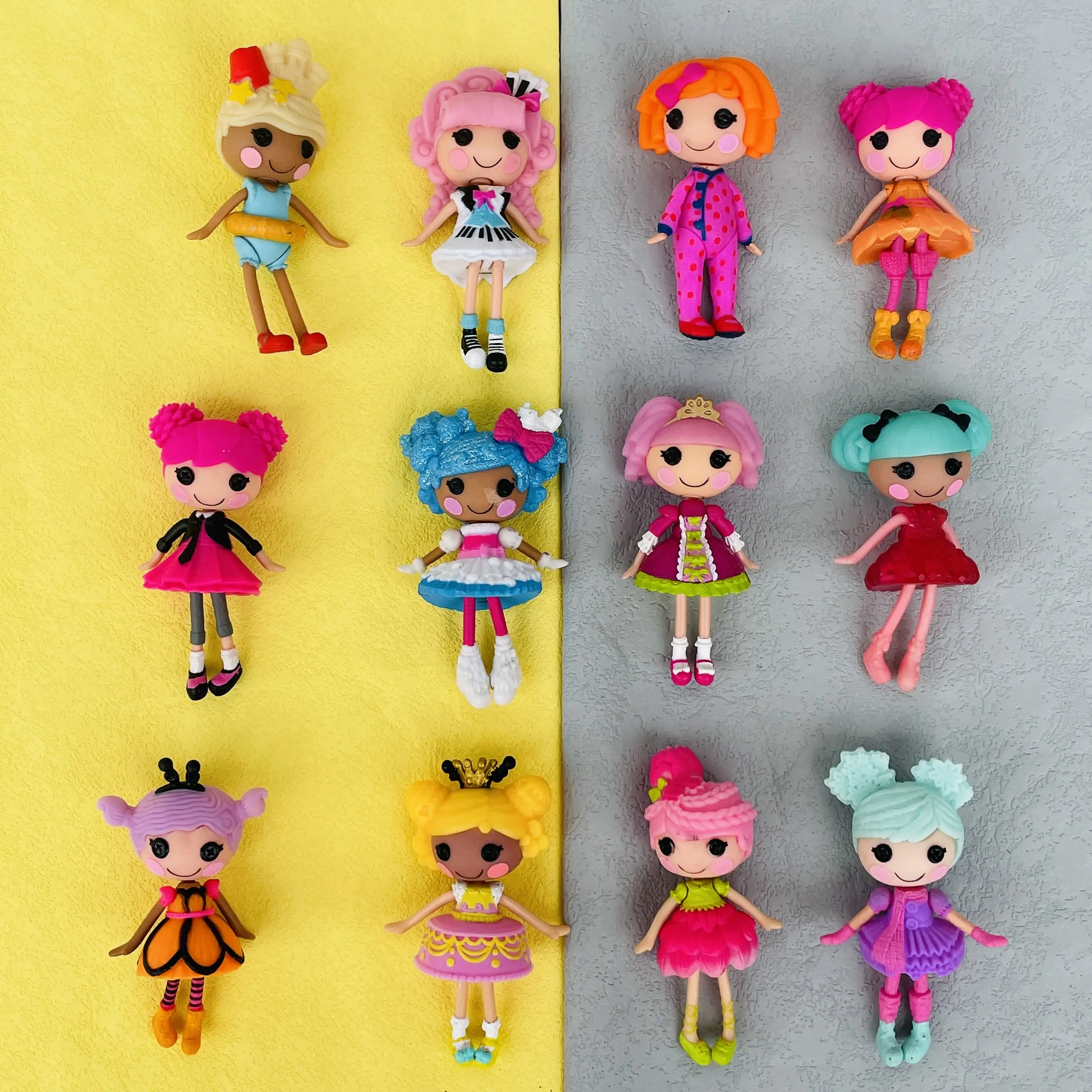 8Cm Originale Laloopsy Little Sister Bambole Multi-Style Pvc Regalo Di Festa Ragazza Gollection Toy