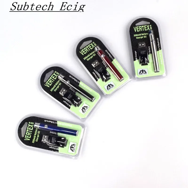 VERTEX 350mAh 510 Variable Voltage Preheat Battery 2-Pack vape battery for batteries & chargers - gallery image 4