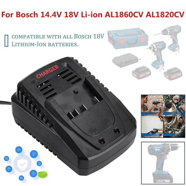 BOSCH Compatible 18v Li-ion Drill Battery USB Phone Charger Adapter made in  UK