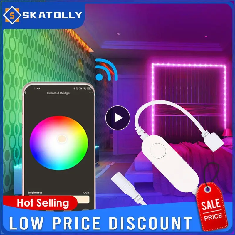 

Предварительно фонариковый контроллер яркости RGB, 5 В-12 В, работает с домашними продавцами