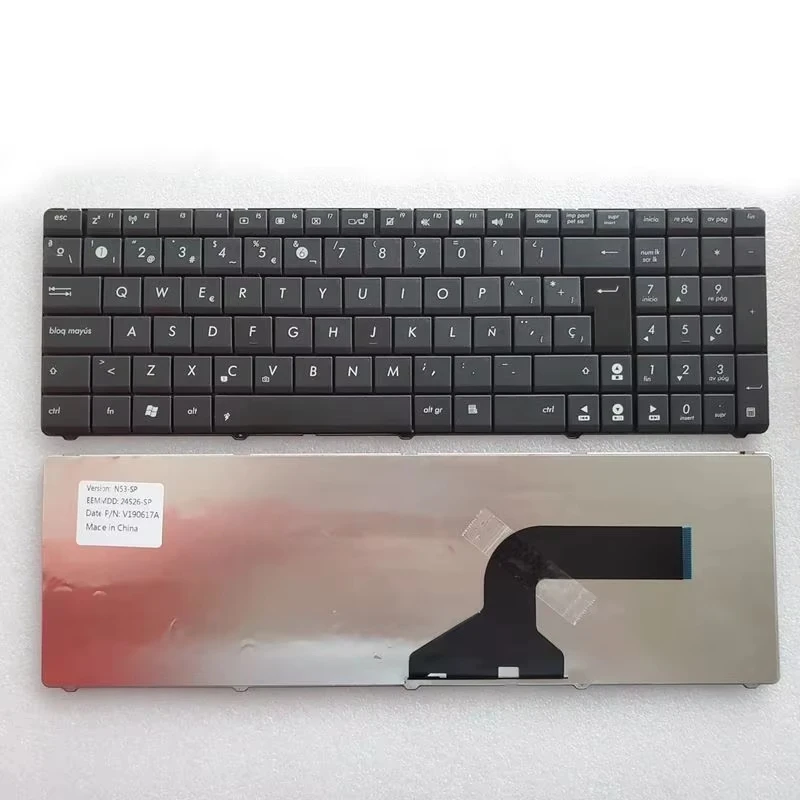 RU/US/UK/SP/FR/AR/BR/TU 노트북 키보드 ASUS N50 N51 N60 X61 U50 K55D G60 F50 U53 P53 G72 X53 X54H k53 A53 A52J K52N G51V용