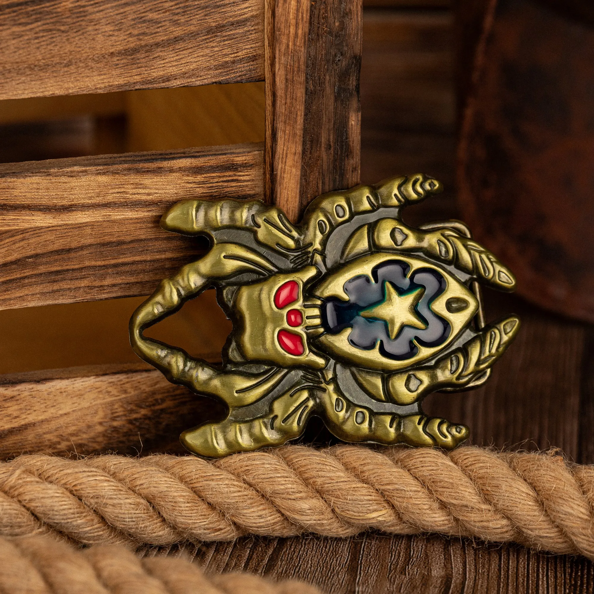 Sickle Skull Mage: Stylish Men's Novel Belt Buckle