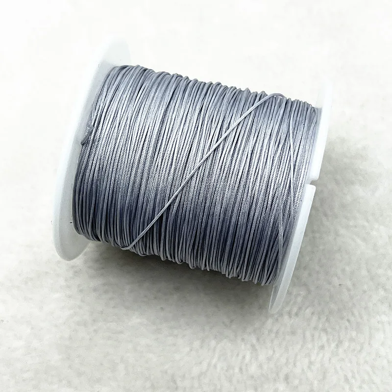 Heißer Verkauf: 30M/Rolle 0,4mm Nylonfaden für chinesische Knoten, Makramee-Schnur, Armband- und Quastenfaden zum Selbermachen – Detail 24