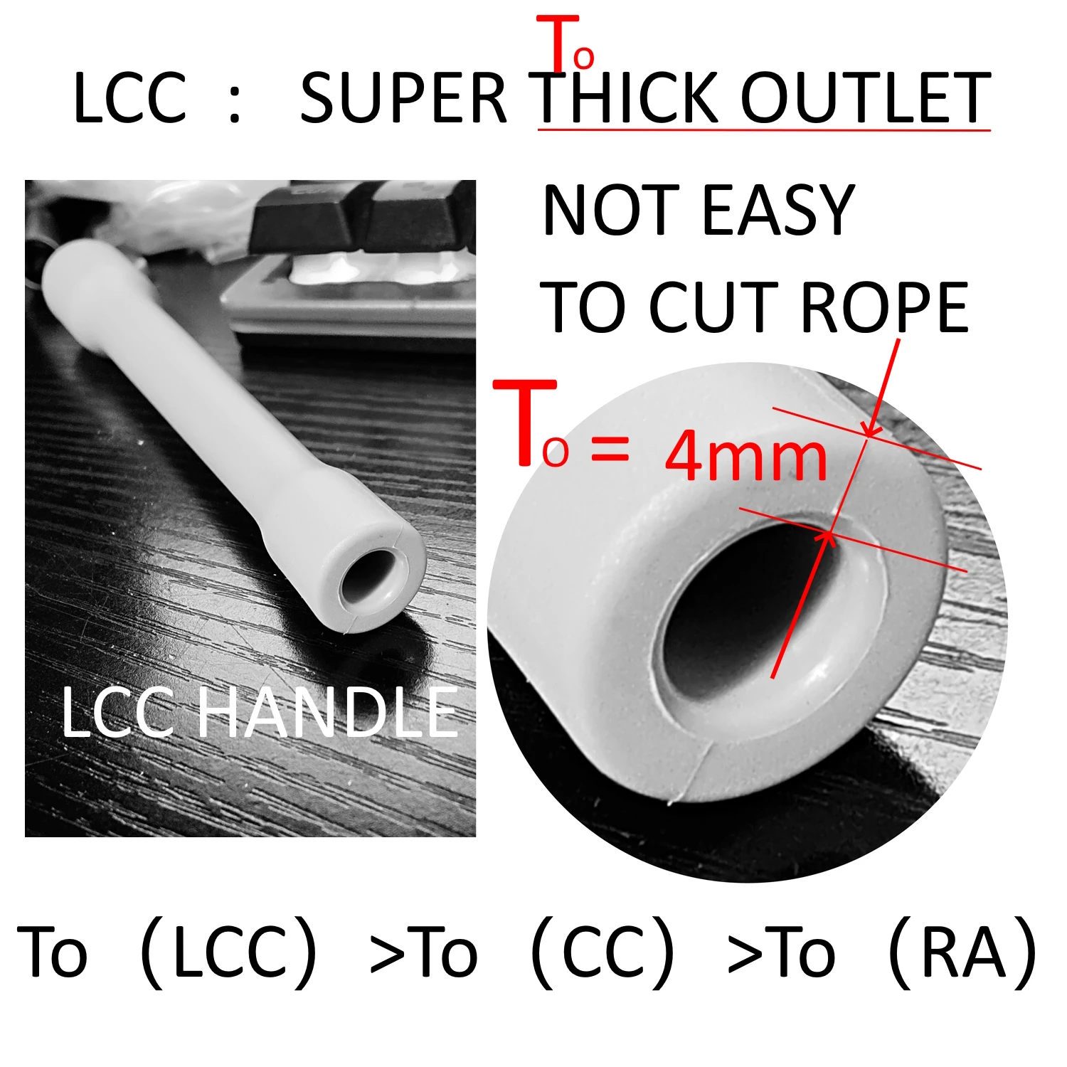 Jump Rope 10.5ft plus long 3.2meters 15cmlong CC (LCC) handle 5.3mm diameter PVC rope with thread jump skip skipping rope