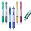 0.5mm Blue Black Green Red 4 In 1 Erasable Gel Pen with Eraser Magic Refills Smooth Writing School Office Writing Stationery 5