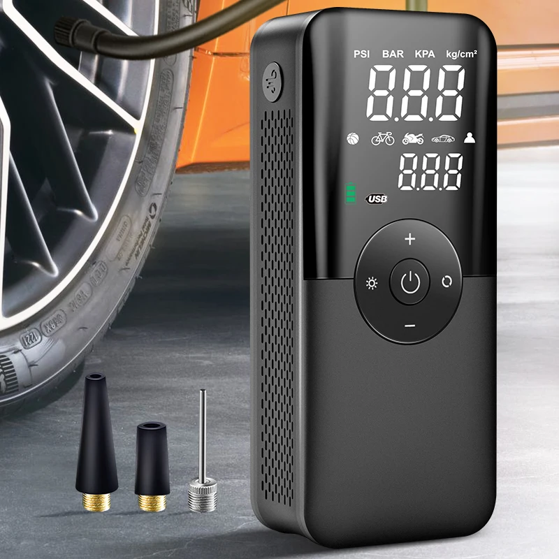 Xiaomi Mini Portable Automatic Tire Pump 2 Mijia Electric Air Compressor  Treasure Type C Multitool Inflator For Automotive Cars From Mi_fan, $36.31