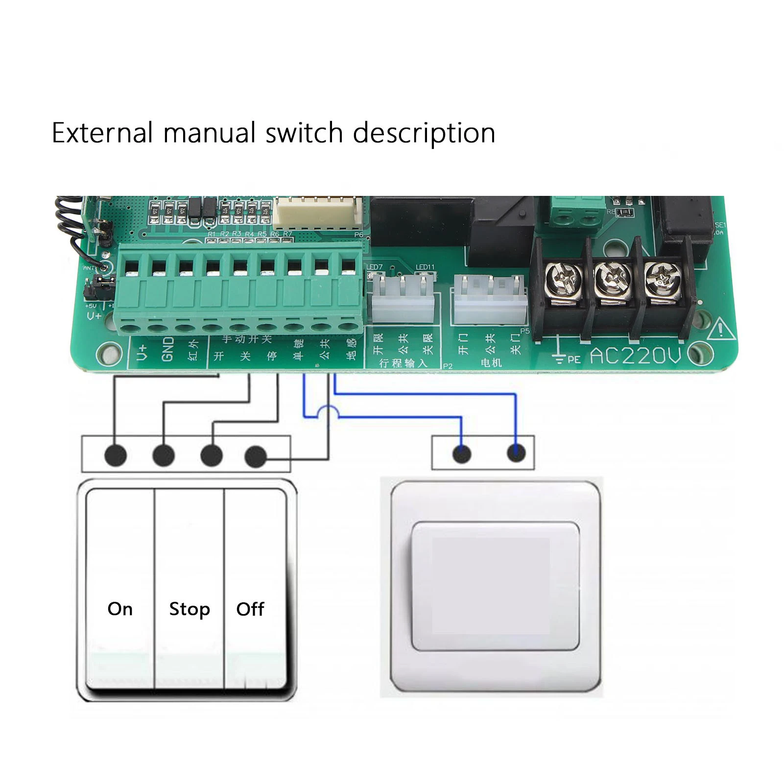 Gate Opener Control Board Sliding Gate Opener Main Electronic Control Board Sliding Motor sliding gate opener control board