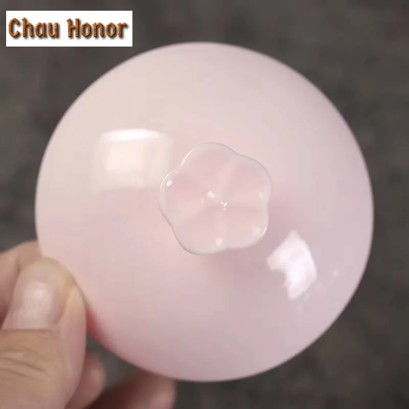 150ml Boutique Lanolin Jade Powder Mud Ceramic Sancai GaiWan Handmade Household Chinese Kung Fu Tea Set Tea Ceremony Accessories