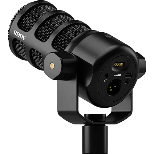 RØDE PodMic USB 다목적 다이나믹 방송 마이크, XLR 및 USB 연결, 팟캐스팅 스트리밍 게임 음악 제작용