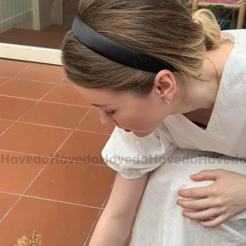 Рисунок 2 - Ободок для волос атласный Однотонный женский