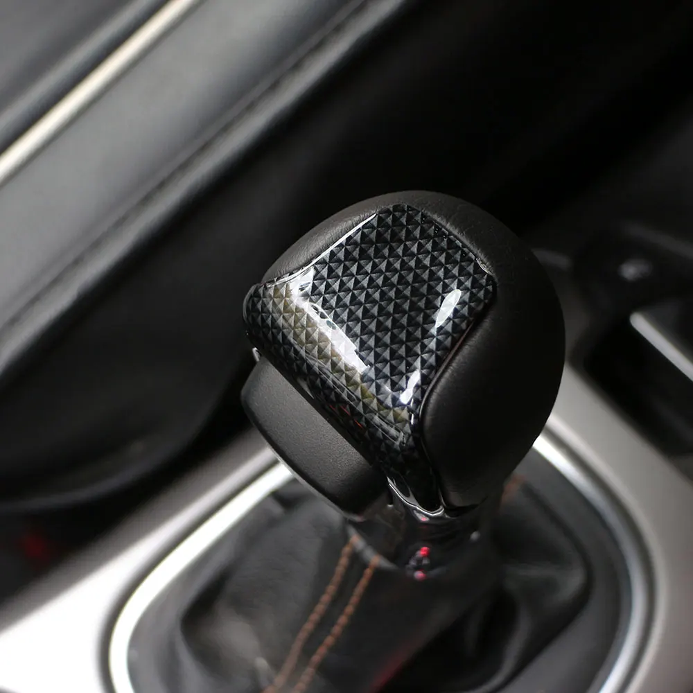 ABS AT Car Gear Shift Lever Knob Handle Cover Cover Trim for Jeep Renegade Car Styling Accessories