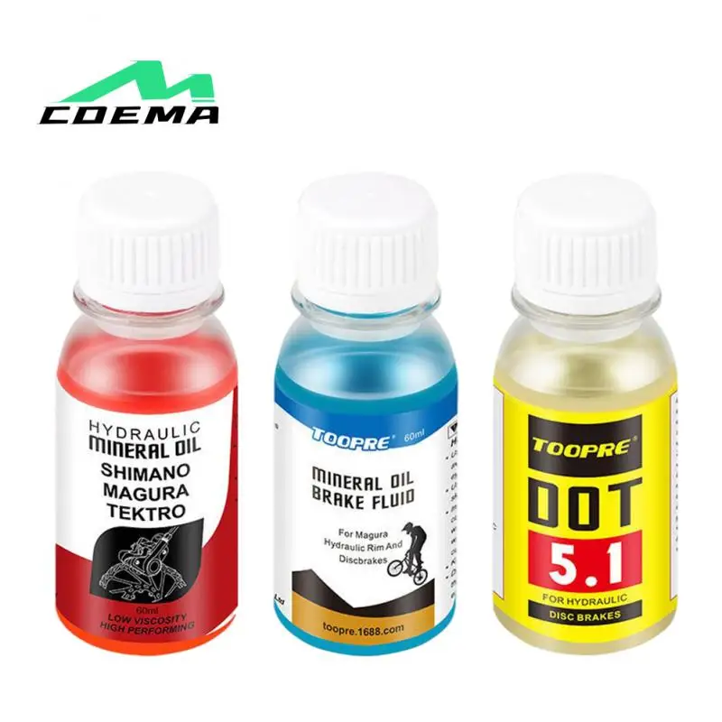 60ML Bicycle Brake Mineral Oil Enough Capacity Fluid Hydraulic Disc Brake Lubricant For Shimano