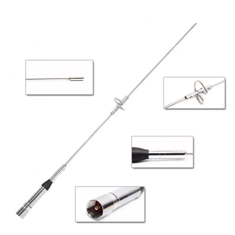 Mobile Car Two Way Radio Antenna NAGOYA NL-770S 144/430MHz UHF/VHF Dual Band Walkie Talkie Antenna for Baofeng BF-9500 TYT UHF-J