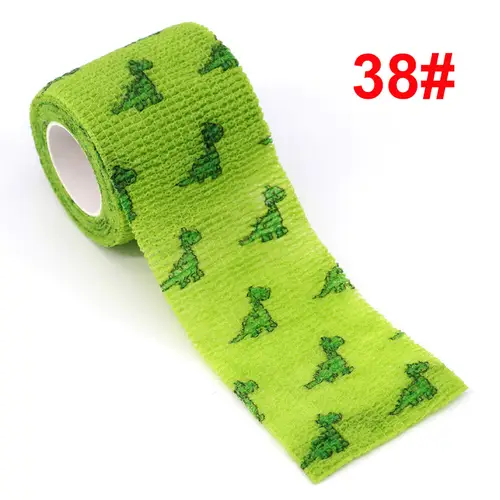 Animal Pattern Printed Self Adhesive Elastic Bandage 4.5m Sports Wrap Tape for Finger Joint Knee First Aid Kit Pet Tape - Image 20
