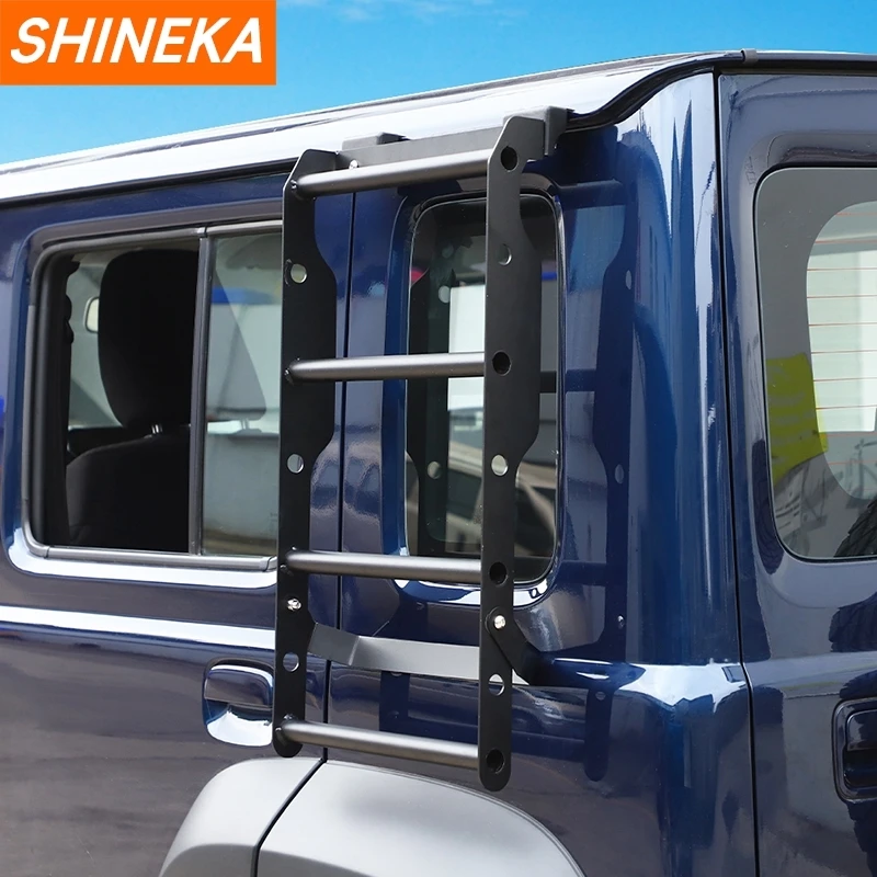 샤이네카 자동차 뒷유리창 등반 사다리 브래킷, 스즈키 짐니 4도어 2019 2020 2021 2022 2023 2024 2025 이후년식 악세사리