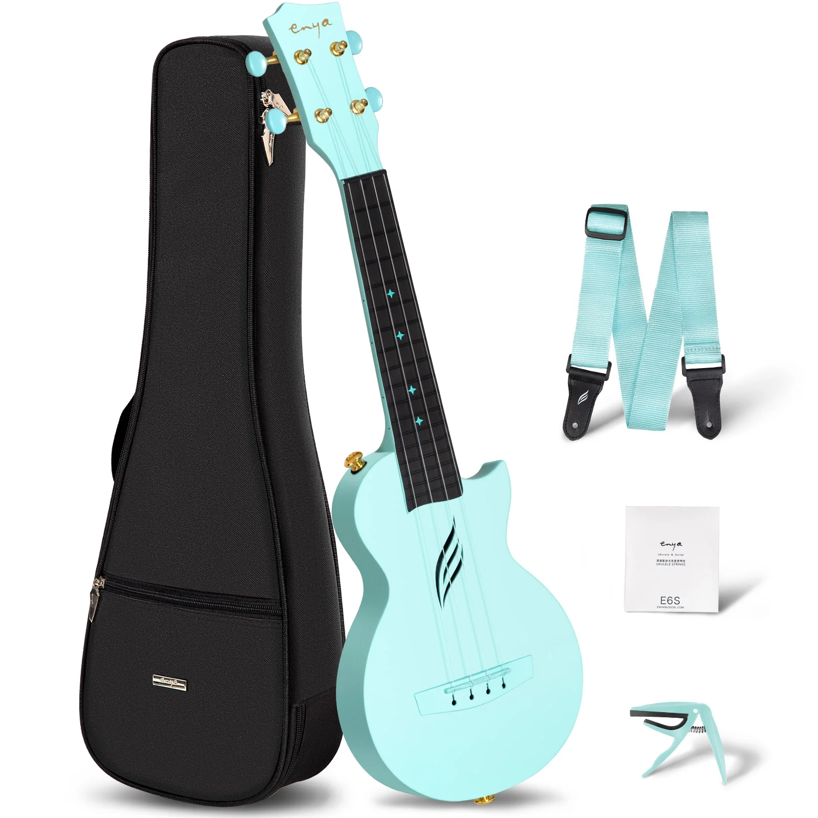 Ukulele Set Enya Soprano Ukulele Mini 21