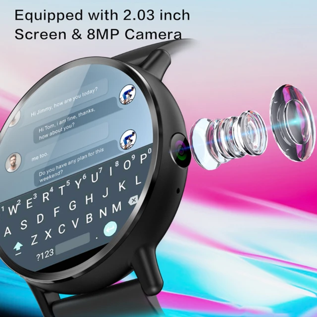 YYHC camara wifi smart watch reloj inteligente con gps whatsapp smartwatch  with navigation - AliExpress