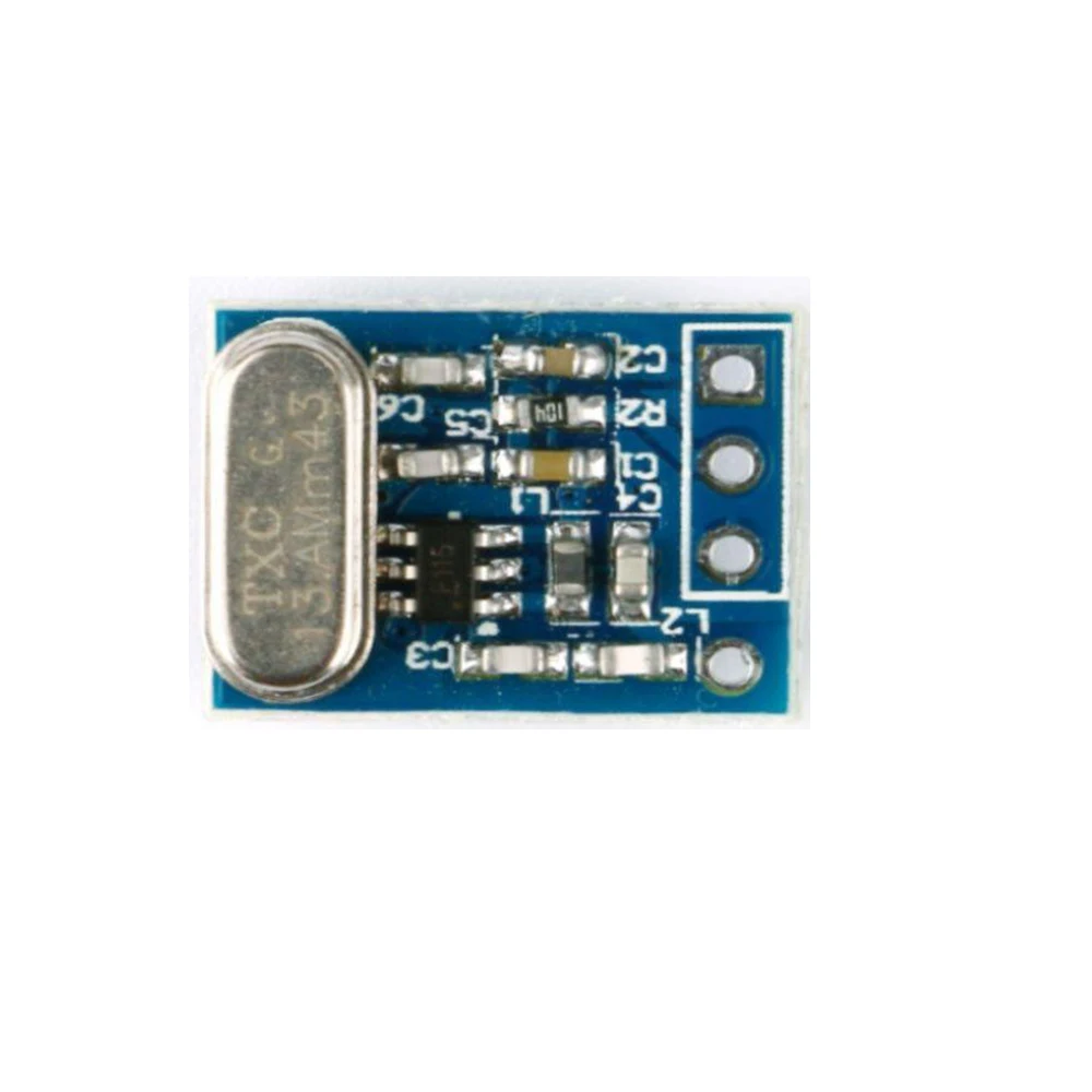 

1 Set 433MHz Transmitter Receiver Wireless Module SYN115 Transmitter Module with SYN480R Receiver Module Ask/OOK Chip PCB