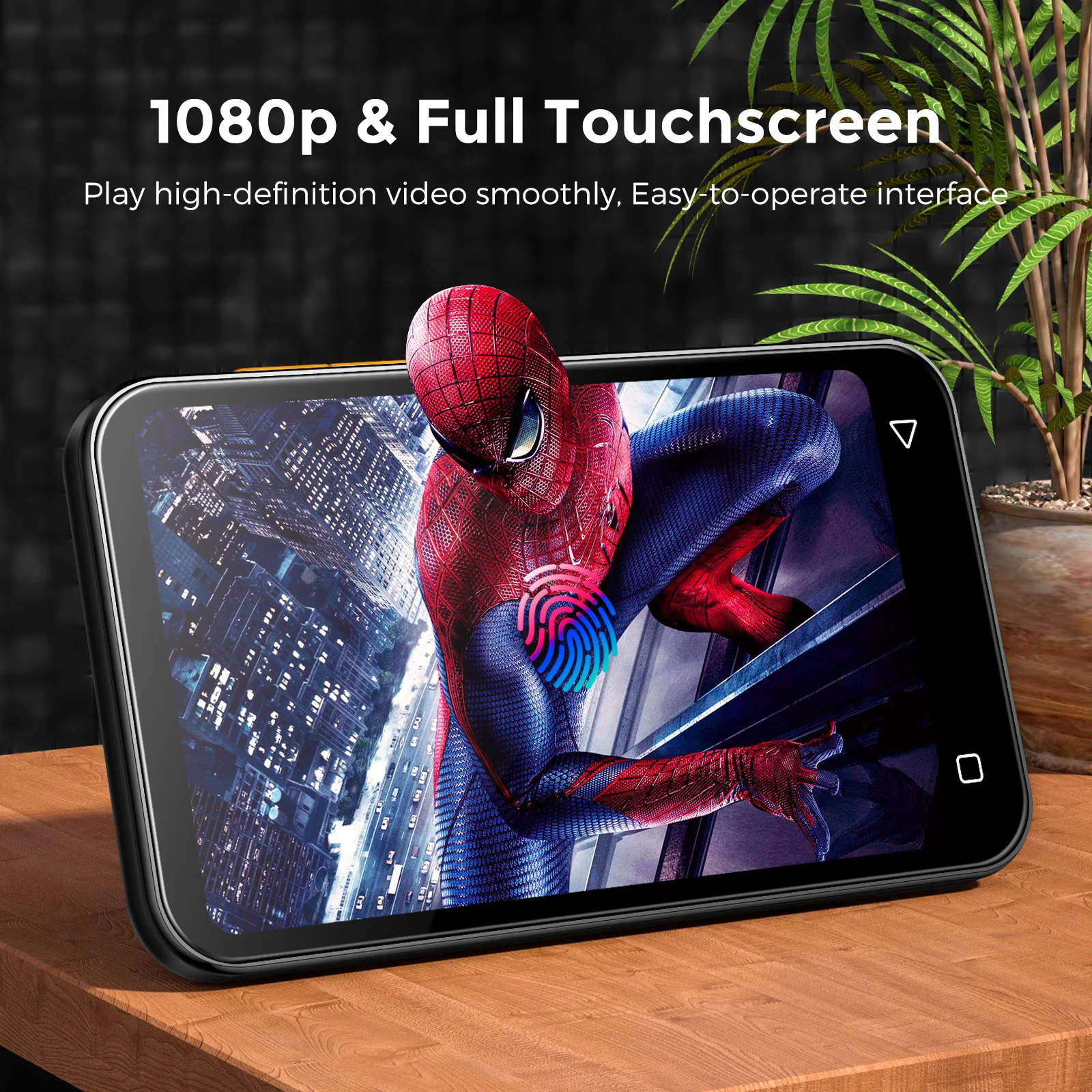 72GB 4.0" Full Touch Screen Mp3 Player Bluetooth Music Player FM Radio Recorder Ebook Clock Browser