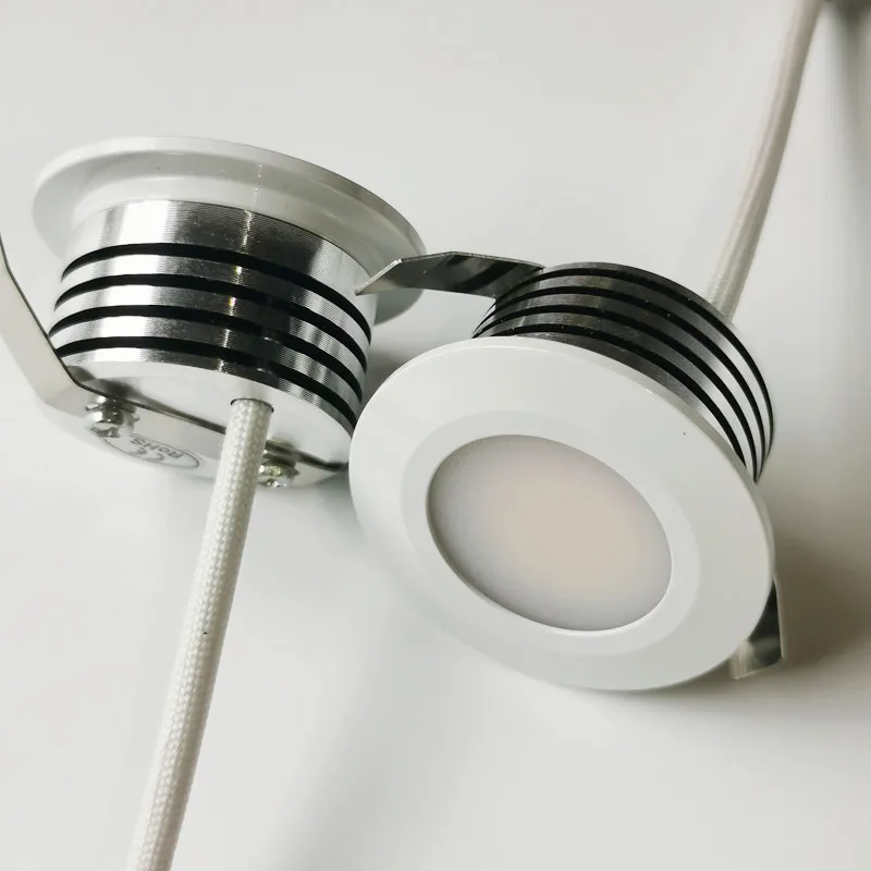 미니 LED 스포트 Downlights 디 밍이 가능한 COB 5W Led 스포트 천장 캐비닛 쇼케이스 로프트 장식에 대 한 110V 220V 빛