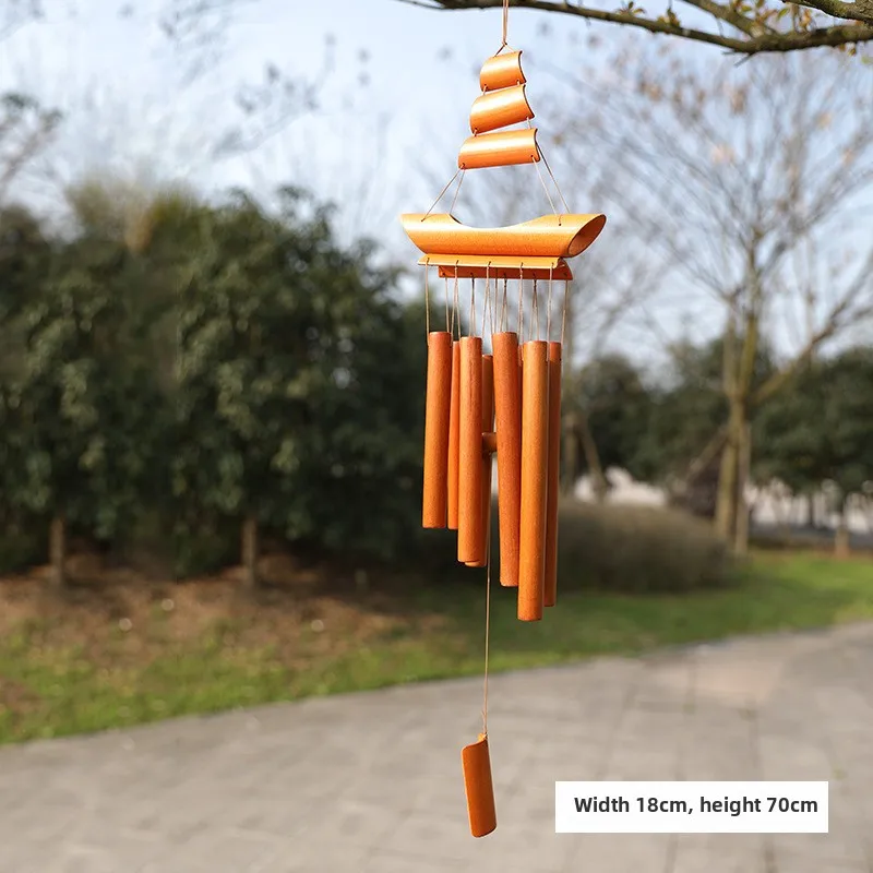 Pagoda windgong — 18cm breed, 70cm hoog