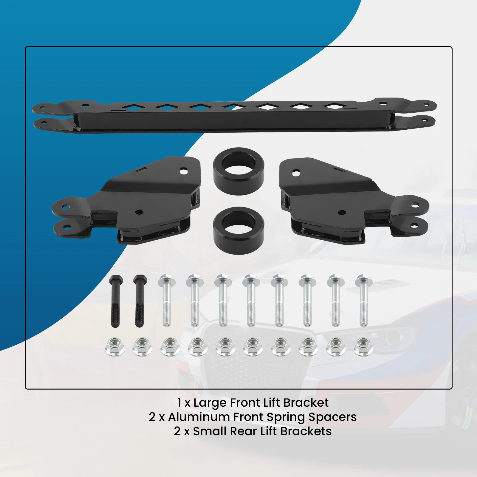 Kit Di Sollevamento Completo Da 3 "Per Impieghi Gravosi Per Honda Pioneer 1000/1000-5 Deluxe 2016-2023