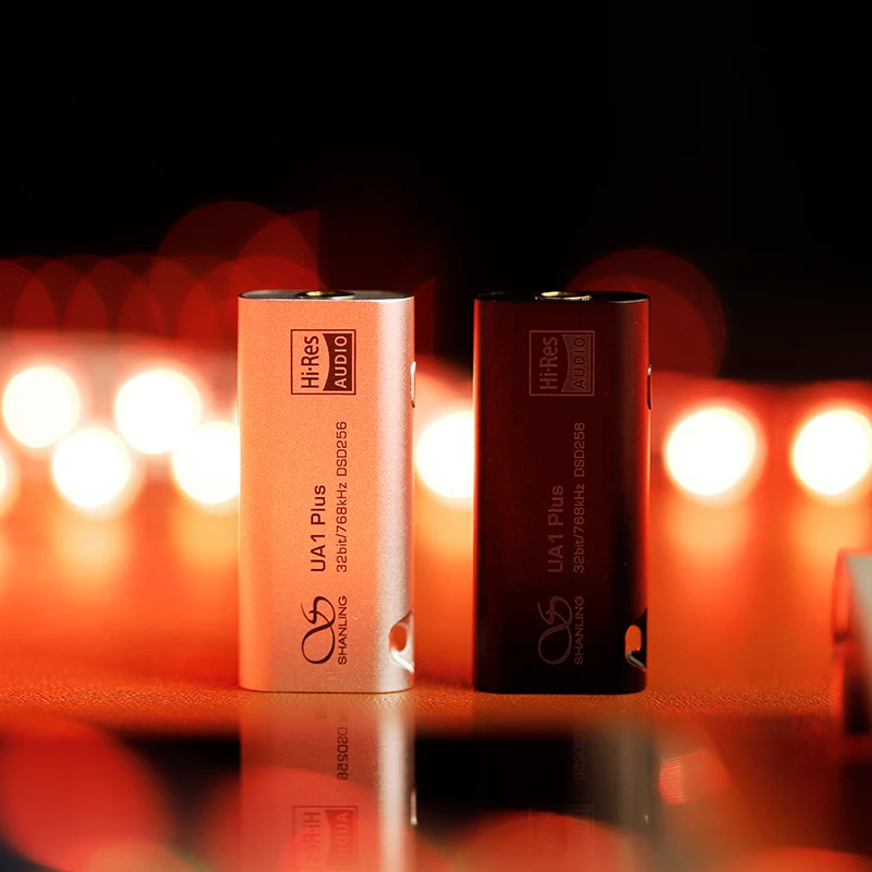 SHANLING UA1 plus USB DAC 앰프 헤드폰 앰프 듀얼 CS43131 칩 고해상도 오디오 PCM 32bit/768kHz DSD256 Type-C  3.5mm