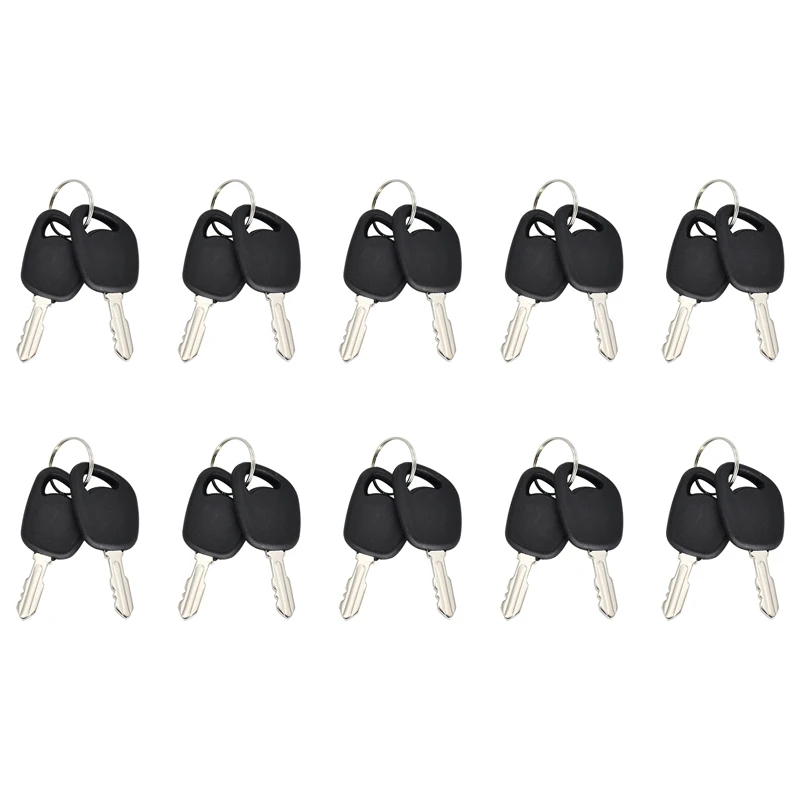 20PCS Ignition Keys GY20680 LVA17264 Compatible with John Deere Mower Lawn Tractor 92H 102 105 107H 107S 115 125 135 145 155C