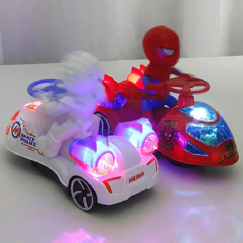 Voiture télécommandée universelle Marvel Spider-Man pour enfants, jouet de  dessin animé créatif, cadeau de scooter cool, périphérique cancers, vente  en gros - AliExpress