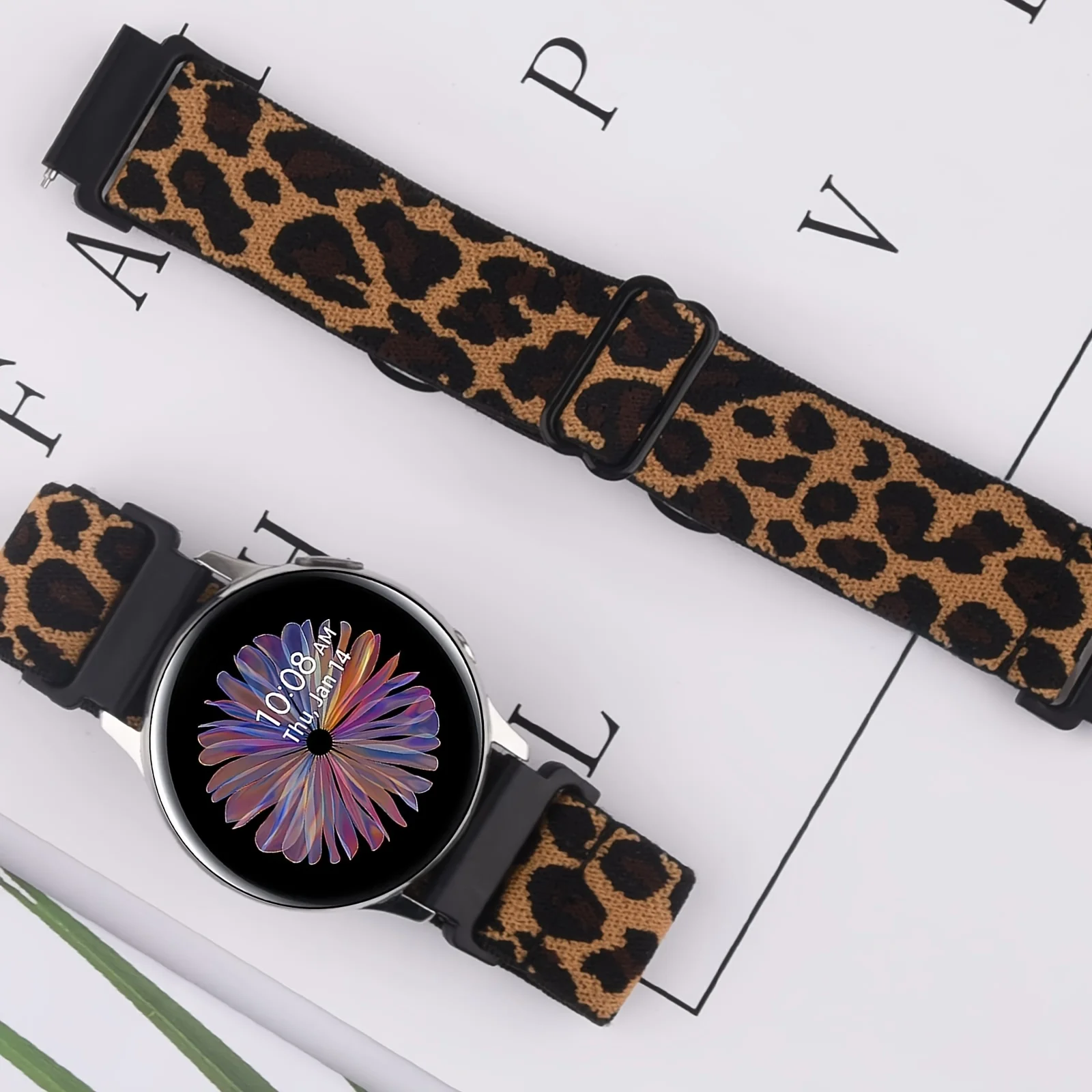 Sport Silicone Watch Band - Premium Adjustable Strap Bracelet 20mm/22mm