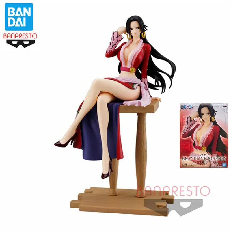 

In Stock Bandai Banpresto One Piece Boa Hancock Genuine Original Anime Figure Model Toys for Boys Action Figures Collection Doll