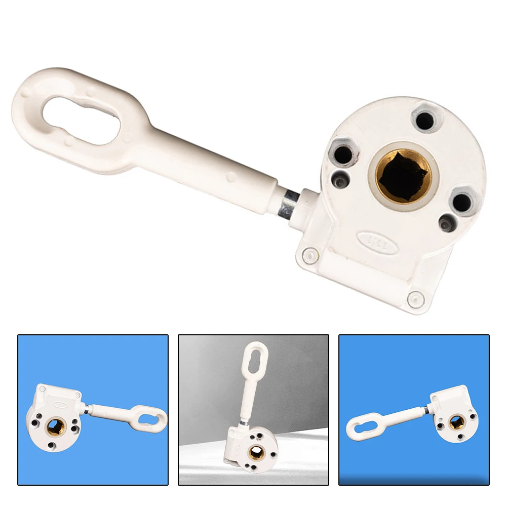 

Aluminum Alloy Balcony Awning Gearbox Manual Cranks Gear Patio Retractable Blinds For Agriculture, Forestry, Or Home Garden