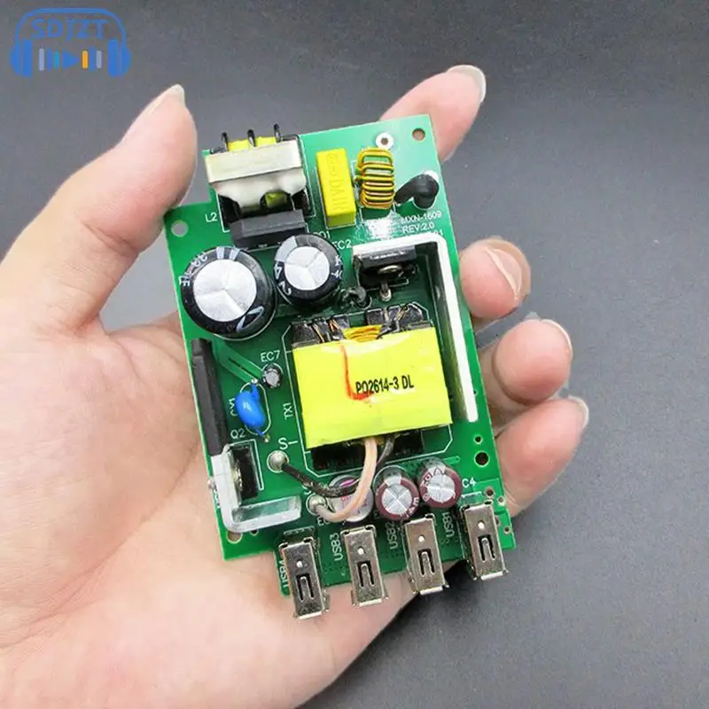 

5V6A 4-портовая USB-розетка