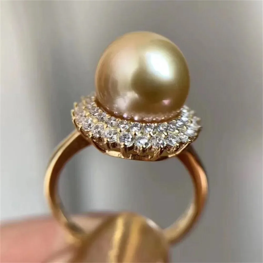 

Кольцо-консилер из серебра 925 пробы, с жемчугом, 10-11 м