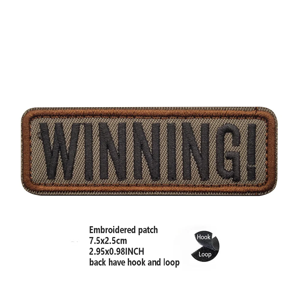Embroidered LIVESTOCK AGENT Magic Badge Patch with Personality and Morale Appeal