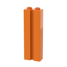  10PCS High-Tech Assemble Particle 88393 1x2x5 Slot Brick Building Blocks Kit Replaceable Part Toy For Children Gifts 