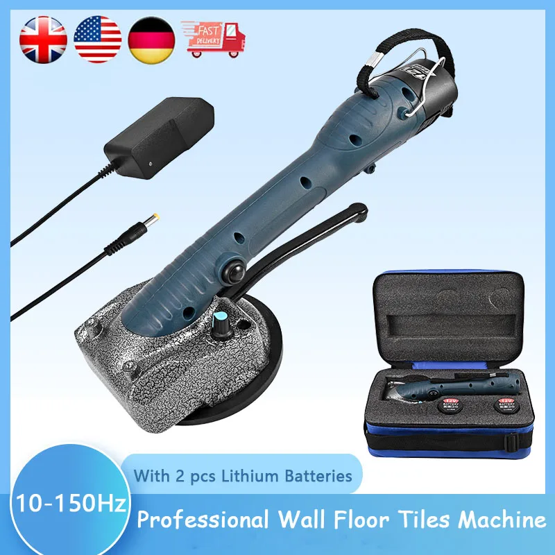 Professional Wall Floor Tile Machine, Automatic Leveler,Hand-Held Tile Tiler,Wall Wibration, Laying Vibration Power Tool