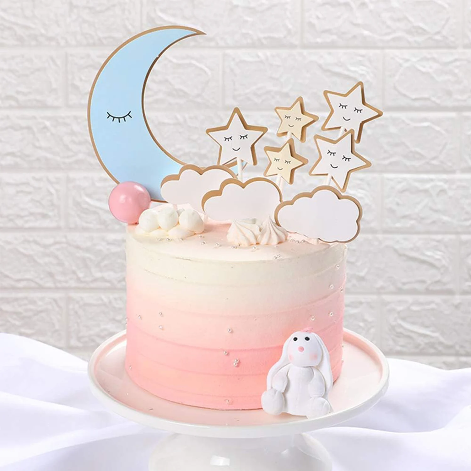 Blumomon 45 pezzi Pianeta Cupcake Topper, Mercurio, Marte, Giove, Terra Cupcake Decorazioni Picks 9 Pianeti Tema Bambini Baby Shower Festa o Festa di Compleanno Decorazioni Torta
