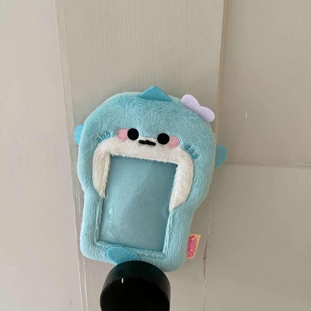 Porte-Cartes Photo En Peluche Chat/Lapin - Holder Pour Photocards K-Pop, Cadeau Fan, Organisation Portable