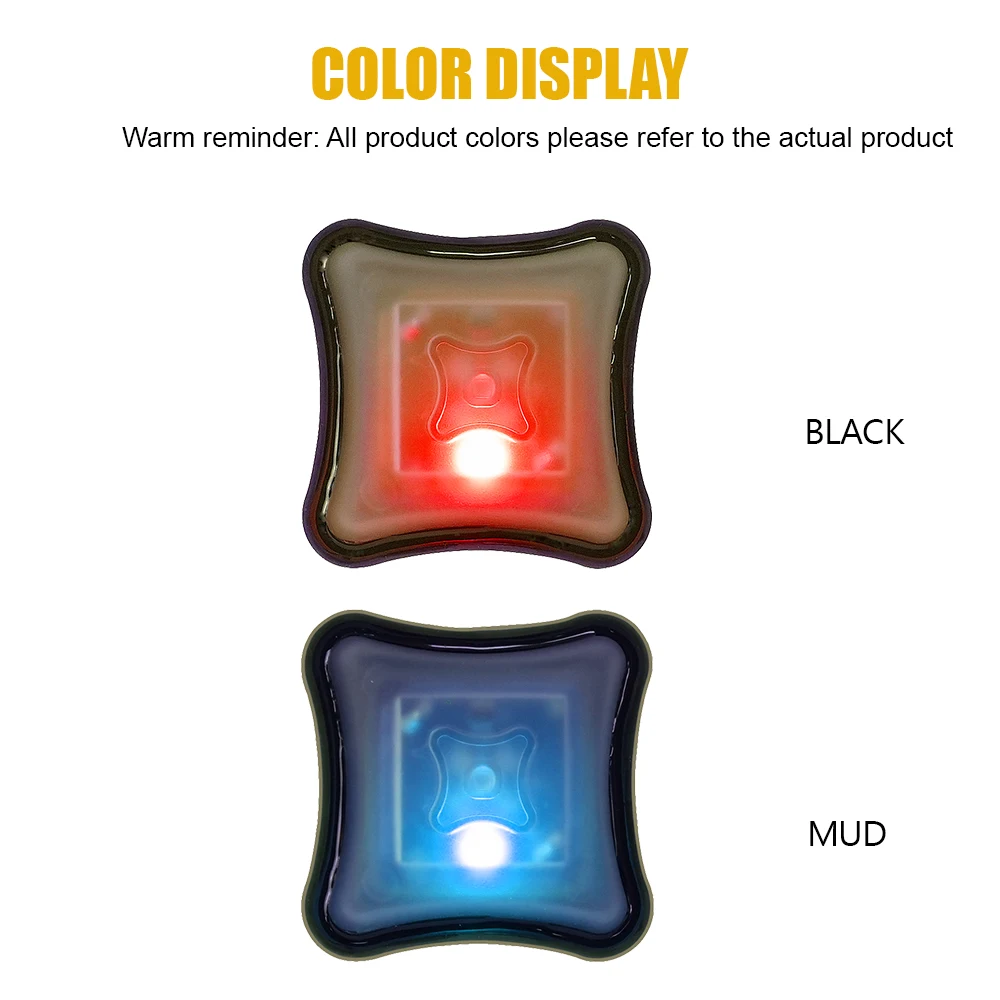 BOOIU Taktischer Helm LED-Licht Überlebens-Signalblitzmarker Sicherheitslicht Silikon Wasserdicht Outdoor Jagd Helm Zubehör – Detail 2