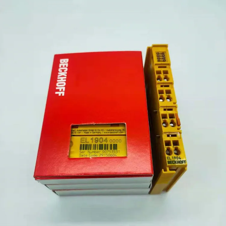 BECKHOFF beckhoff modul EL1904 EL2904 EL6900 EL3208 EL1808 EL4008 EL3318 ethercat bezpečnosti terminálu modul