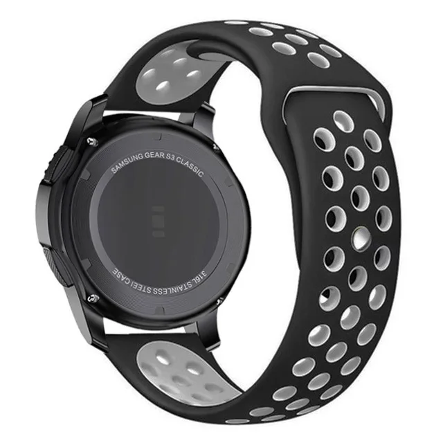 Versatile 22mm Silicone Watch Band - Premium Strap
