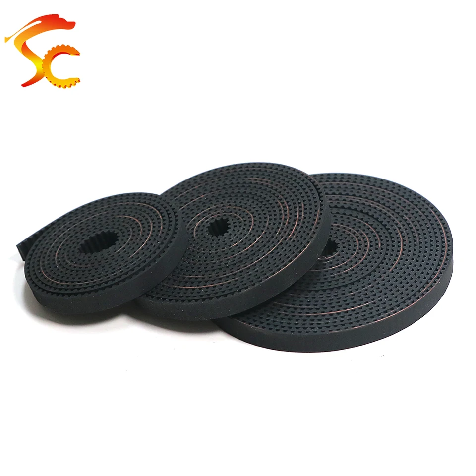 Gt2 Timing Belt Wide 6mm Rubber 2gt-6/2gt-9mm Small Backlash For 3d - View #8