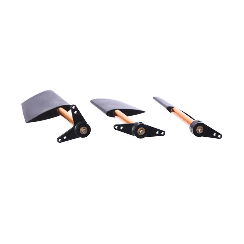 Hochwertiges Nylon-Lenkruder, Kunststoffruder für RC-Boote, Höhe 28 mm/36 mm/44 mm/52 mm, 90 Grad oder 180 Grad oder Einzelarm – Detail 6